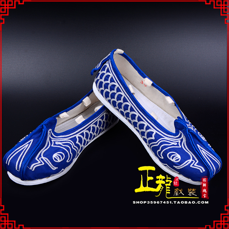 威信戏鞋舞台演出鞋水路英雄三义斋布底鱼鳞洒