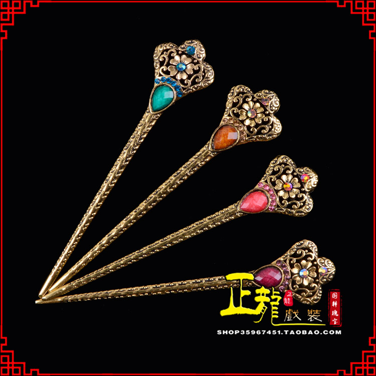 威信头饰老旦青衣员外夫人簪子 老旦发簪