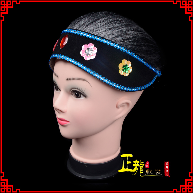 威信老旦媒婆穷老太婆假发套 老旦头套