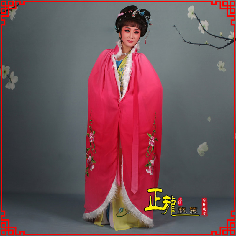威信小花旦绣花斗篷 花旦披风