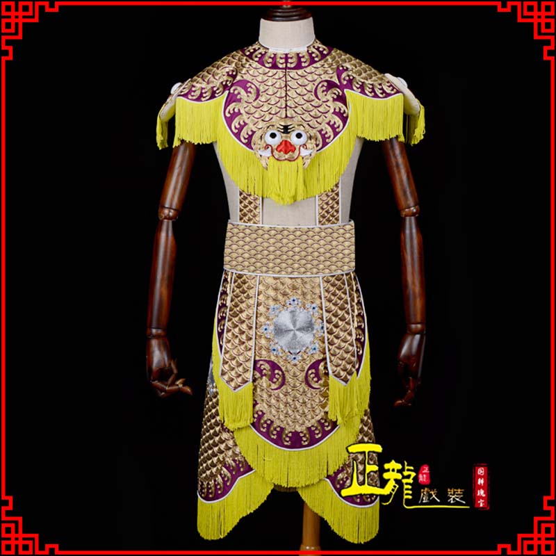 威信武将士兵云肩鱼鳞侉子